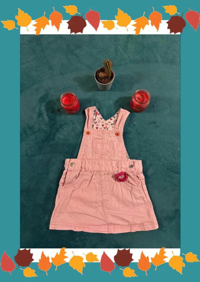 Robe rose taille 12 mois