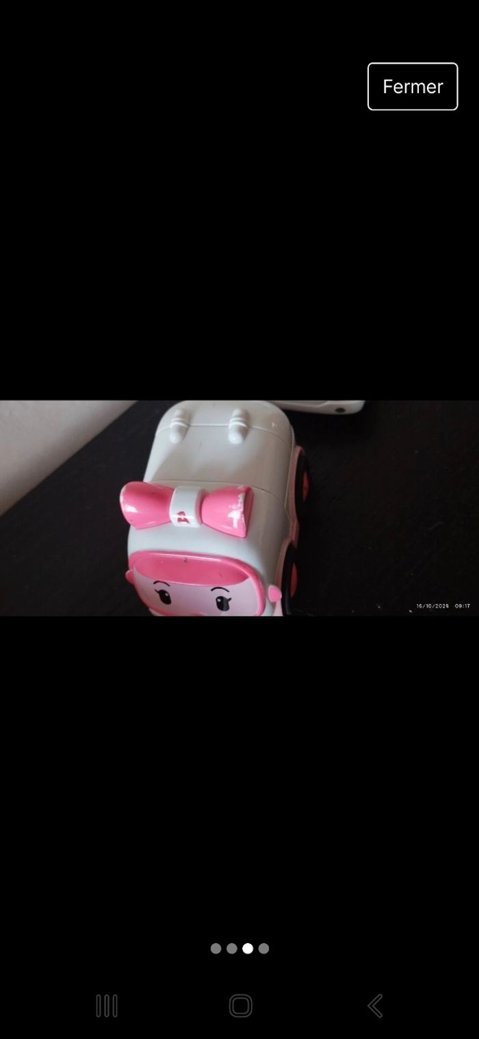 Lot de 3 voiture robobcar - photo numéro 3