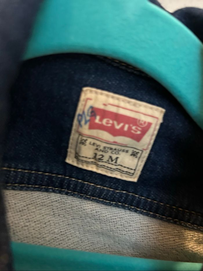 Veste Jeans LEVIS enfant 12 mois - photo numéro 4