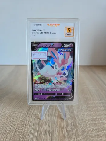 Carte gradée Sylveon V sfg 9