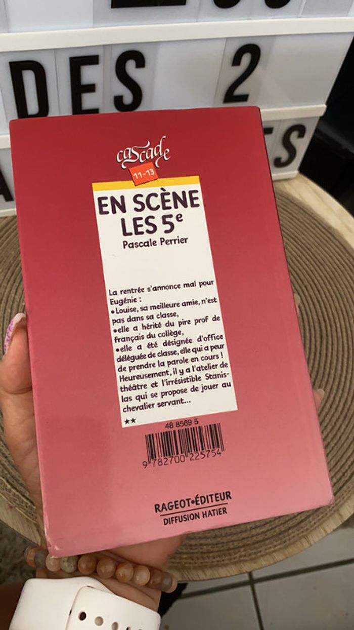 Livre « en scène les cinquième » de Pascale Perrier - photo numéro 2