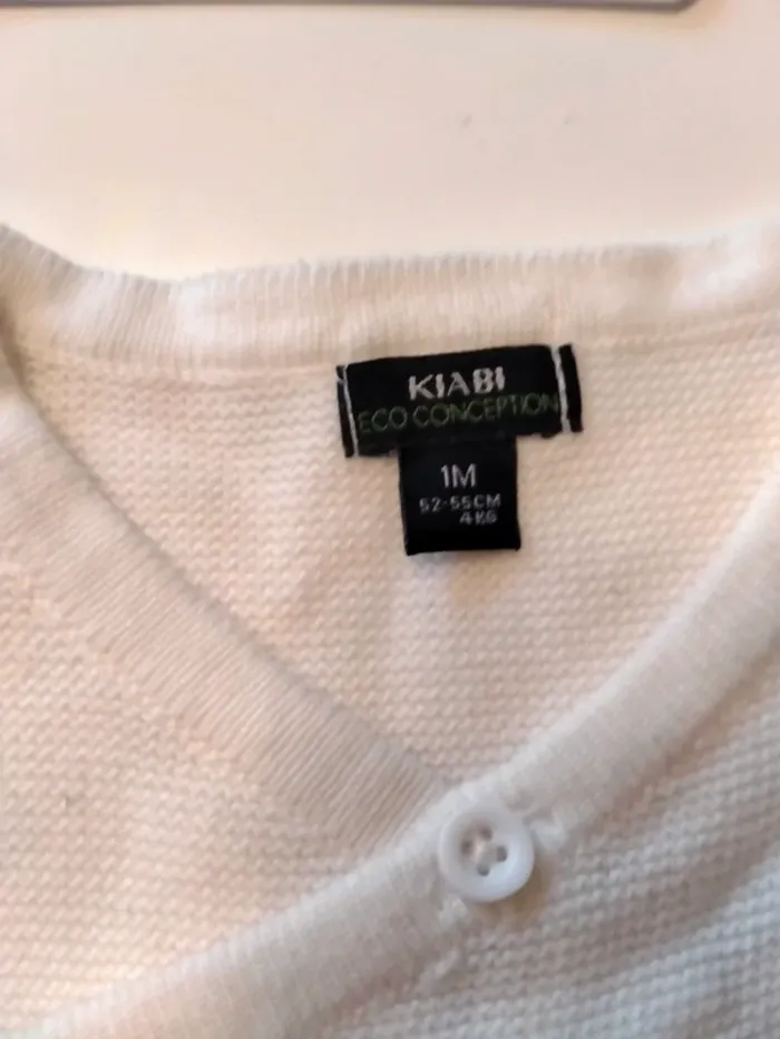 Brassière bébé KIABI Taille 1 mois - photo numéro 3