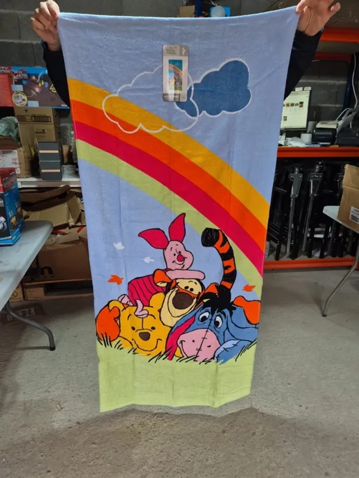 🌈🐻 Serviette de palge Winnie l'ourson🐻🌈 - photo numéro 3