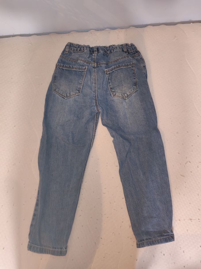 Pantalon en Jean fille 5 ans réglable - photo numéro 2