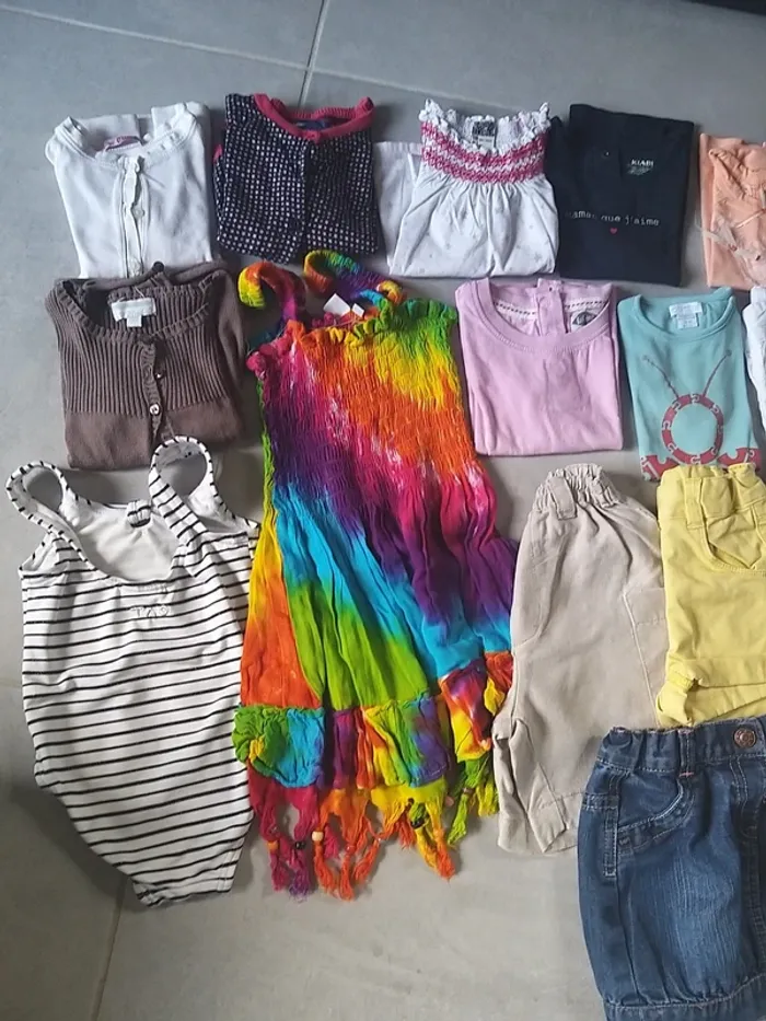Lot de vêtements été fille en 18 mois - photo numéro 2