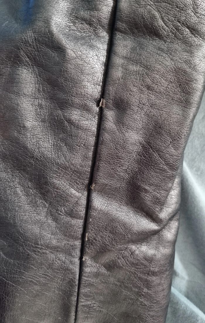 Veste cuir 10 ans garçon - photo numéro 7