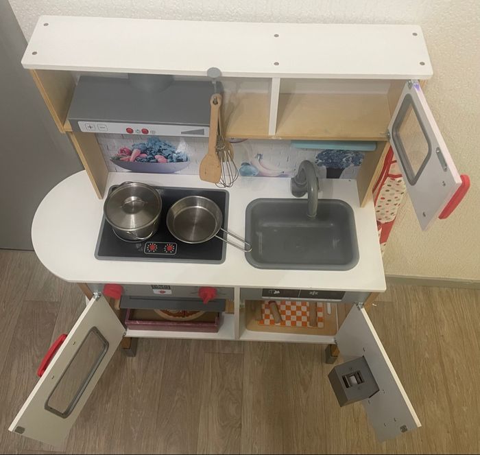 Cuisinière en bois enfant - photo numéro 3