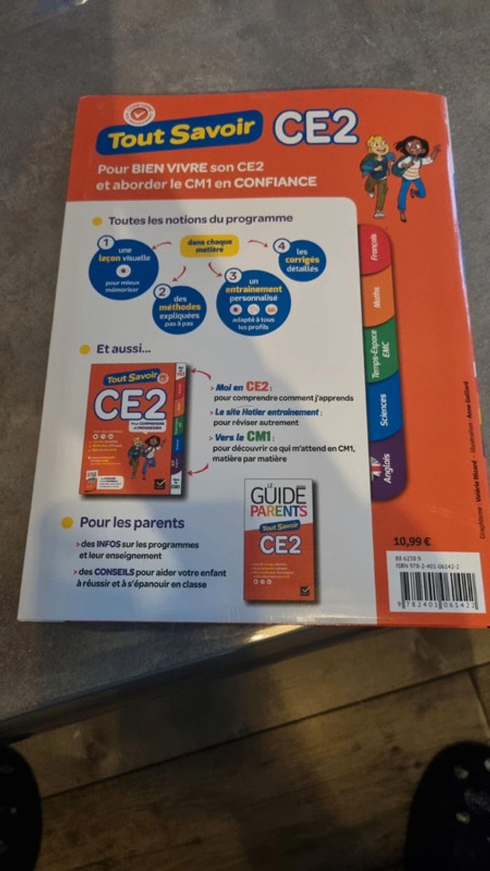 Livre tout savoir en ce2 - photo numéro 2