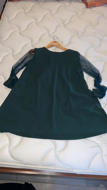 Robe trapèze perles