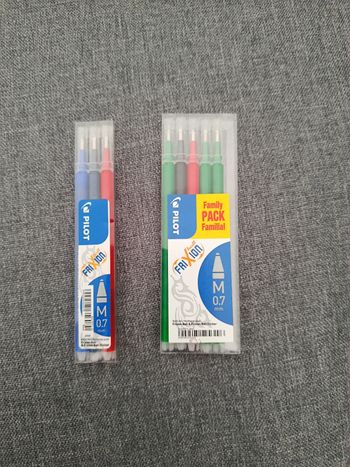 Recharges crayons Frixion Pilot