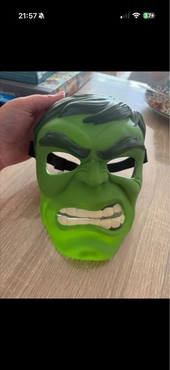 Masque de hulk 