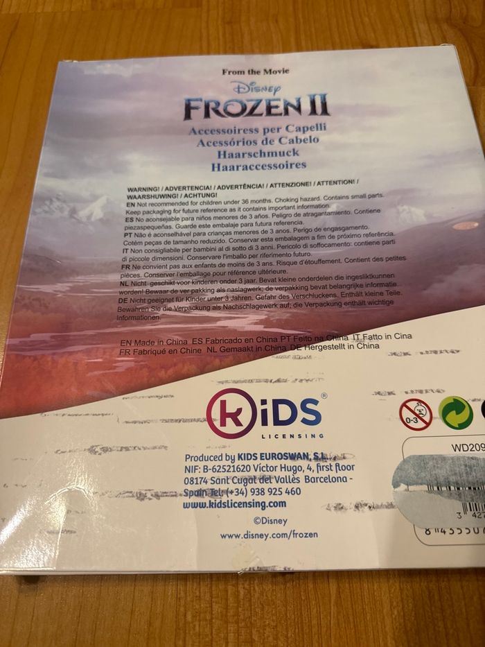 Set accessoires reine des neiges - photo numéro 3