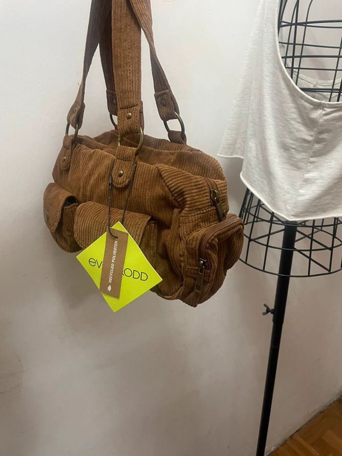 Sac à main de grande marque marron zalando Even&odd - photo numéro 14