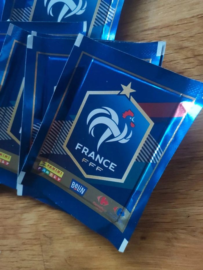 39 pochettes Panini FFF Carrefour - photo numéro 3