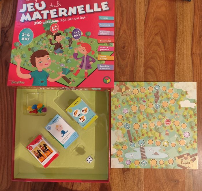 Jeu de société mon grand jeu de la maternelle - photo numéro 3
