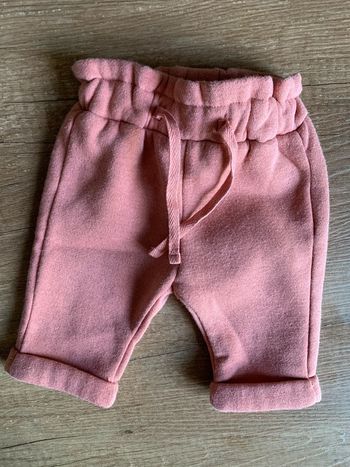 Jogging sarouel vieux rose corail pailleté 1 mois TAO parfait état