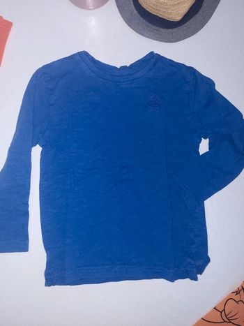 T-shirt garçon manches longues