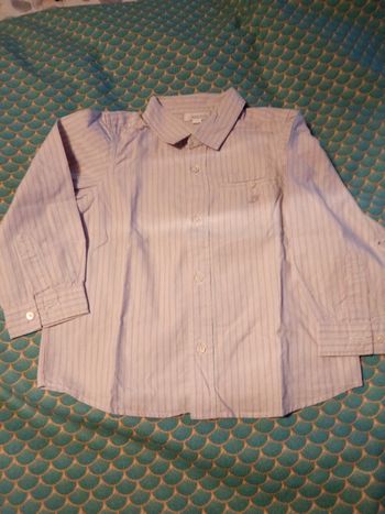 Chemise manches longues à lignes