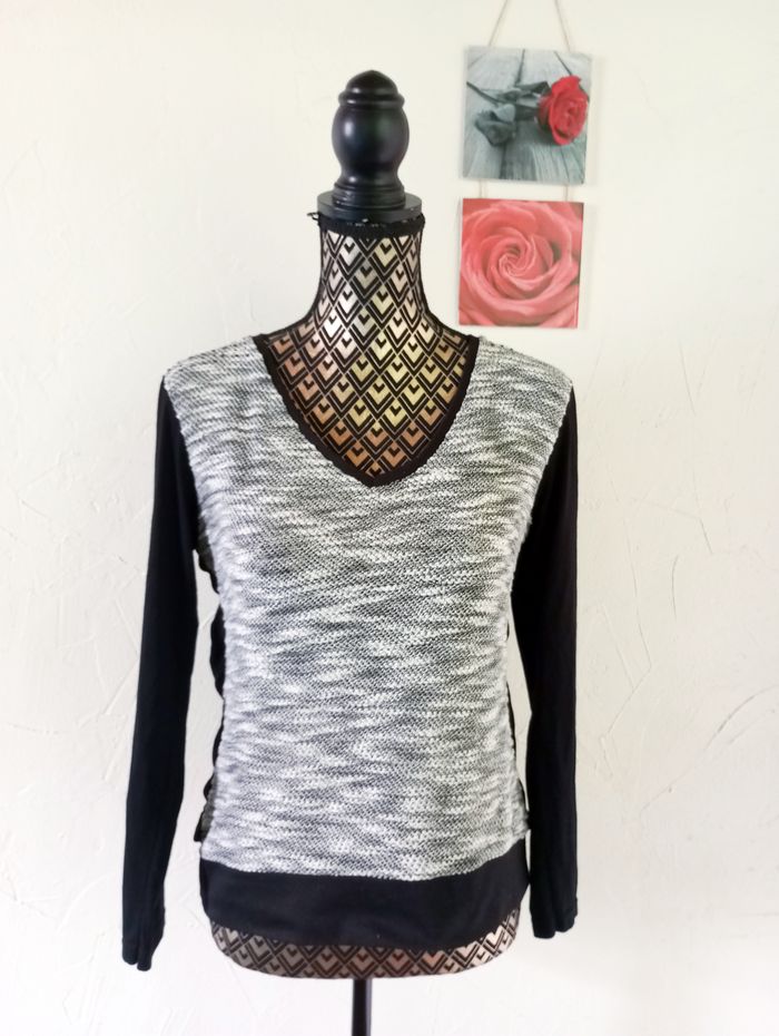 🌸Blouse manches longues, Sépia collection, taille 40