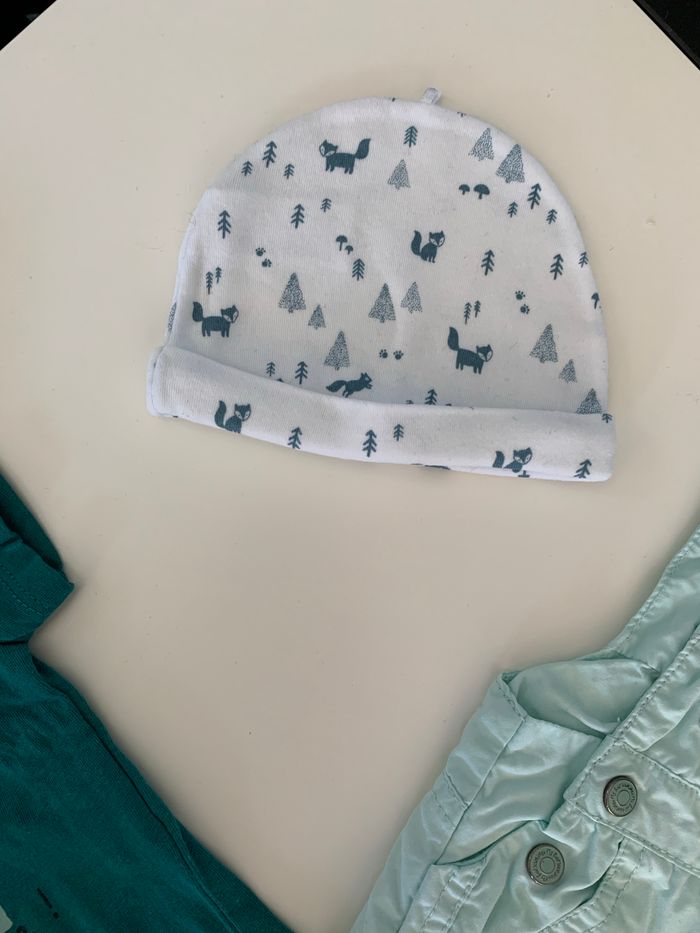 Lot ensemble bleu Perfect baby 1 mois - photo numéro 5