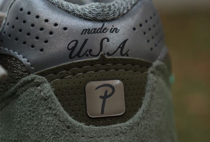 New balance x patta 990v3 olive - photo numéro 8