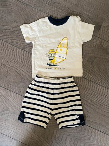 Ensemble marin 3mois