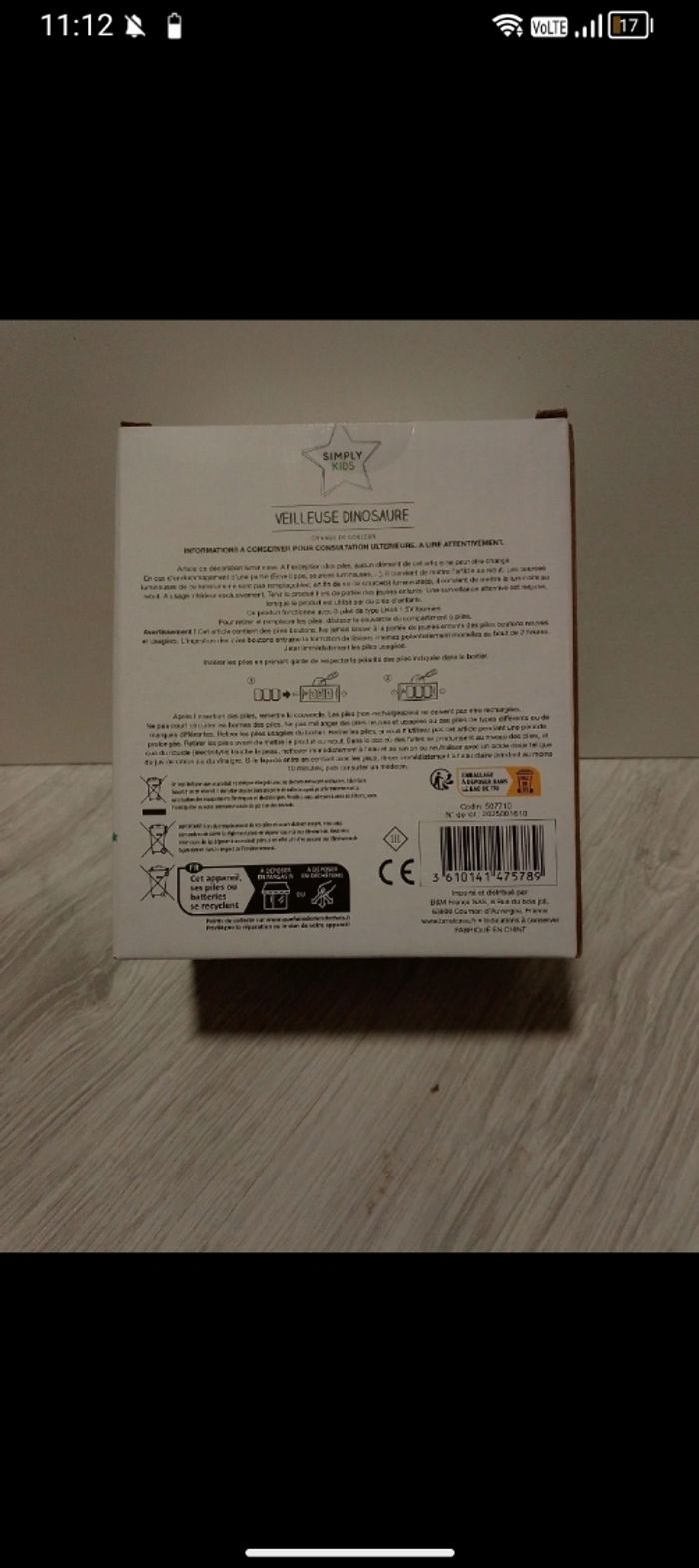 Veilleuse dinosaure - photo numéro 2