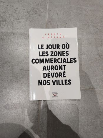 Livre : Le jour où les zones commerciales auront dévoré nos villes