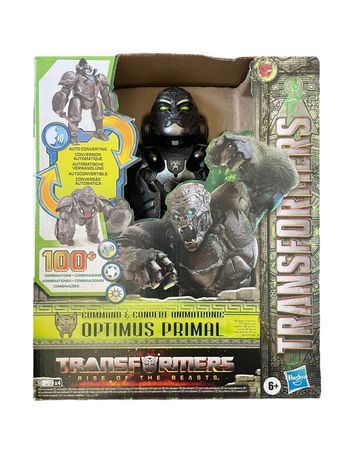 Figurine Transformers Rise of the Beasts Animatronic Optimus Primal 31,5 cm Hasbro neuf