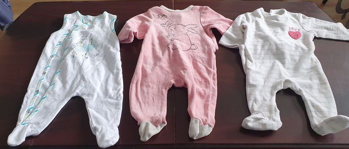Gros lot de vêtements bébé fille 3 mois, 58 pièces - photo numéro 4