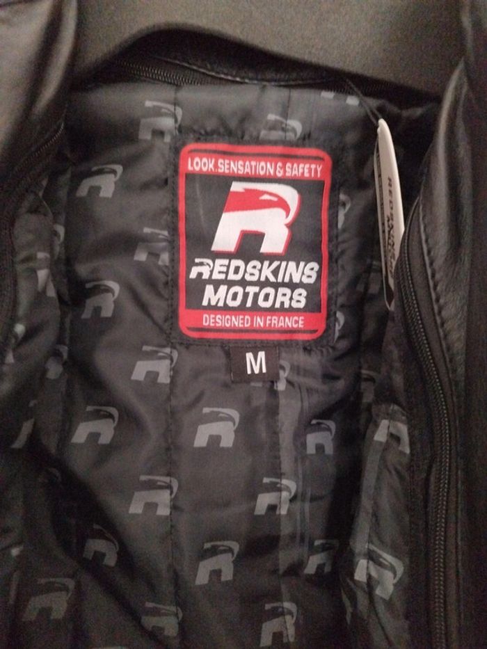 Blouson cuir Redskins Motors Taille M - photo numéro 7