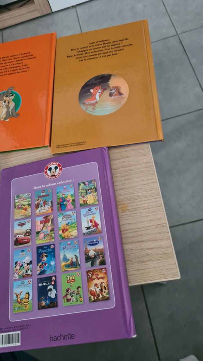 Lot 9 livres disney - mickey club du livre - photo numéro 9