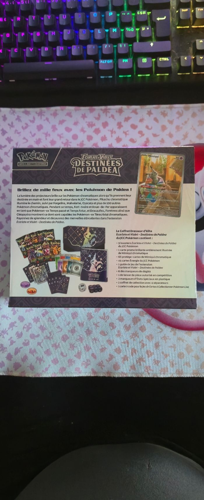 ETB Destinée Paldea EV4.5 - photo numéro 3