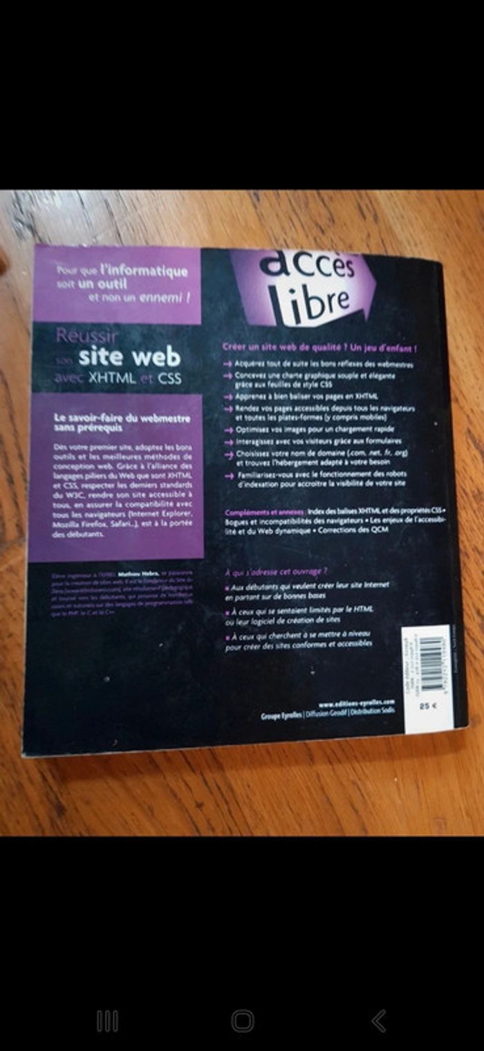 Livre comment réussir son site web - photo numéro 3