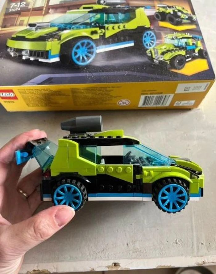 légo créator 31074 voiture de course - photo numéro 2