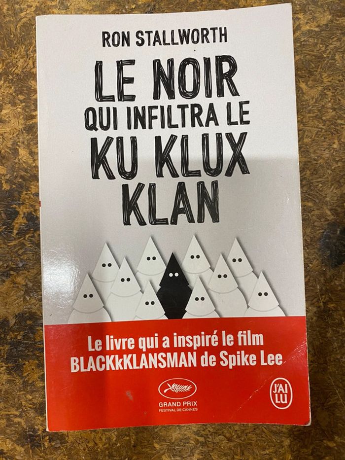Le noir qui infiltra le ku klux klan - Ron Stallworth