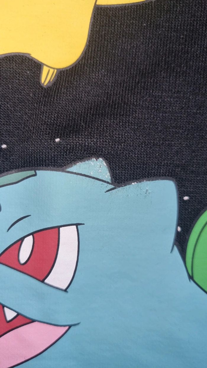 Ensemble jogging molletonné pokemon 5/6 ans en très bon état - photo numéro 18