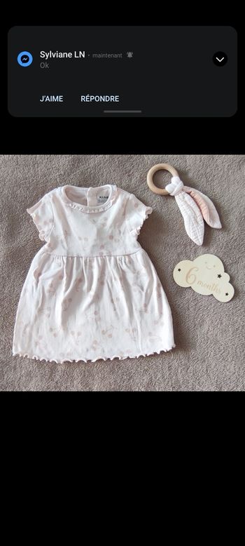 Robe 6 mois