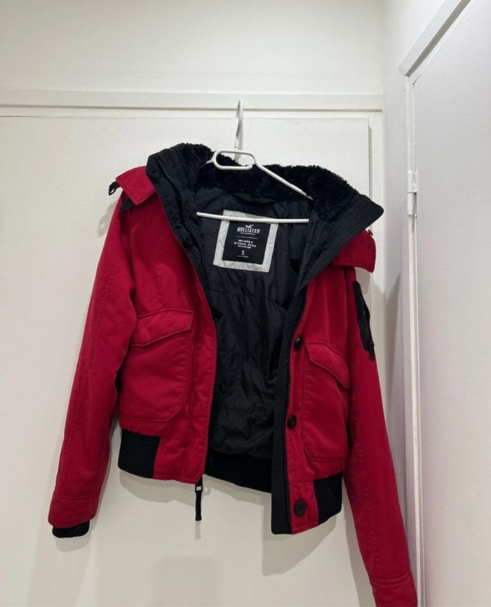 Manteau Bomber Hollister taille S - photo numéro 9