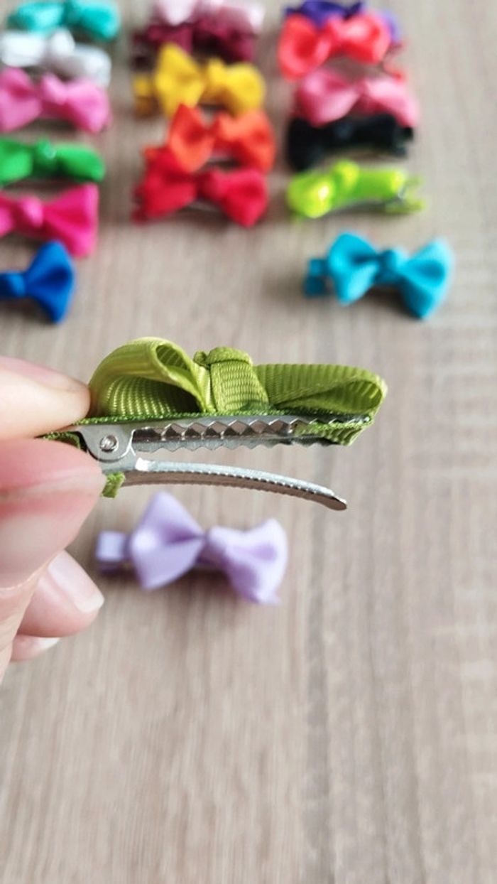 Lot petites barrettes - photo numéro 5