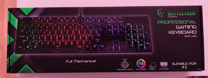 Clavier filaire gaming RGB