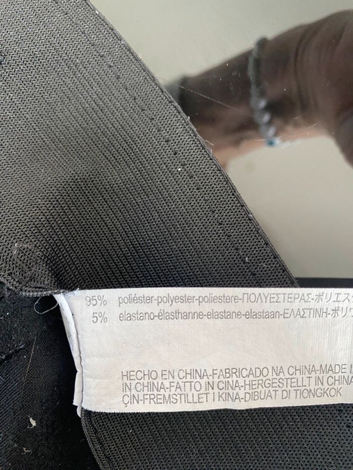 Pantalon zara suédine noir - photo numéro 4