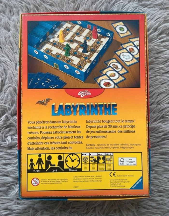 Jeu de voyage labyrinthe - photo numéro 2