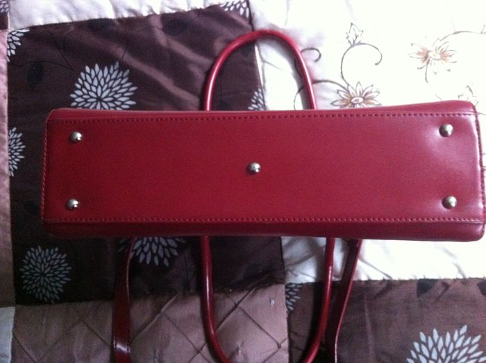 Faby27800 Sac à mains Bordeaux "c et L " - photo numéro 3