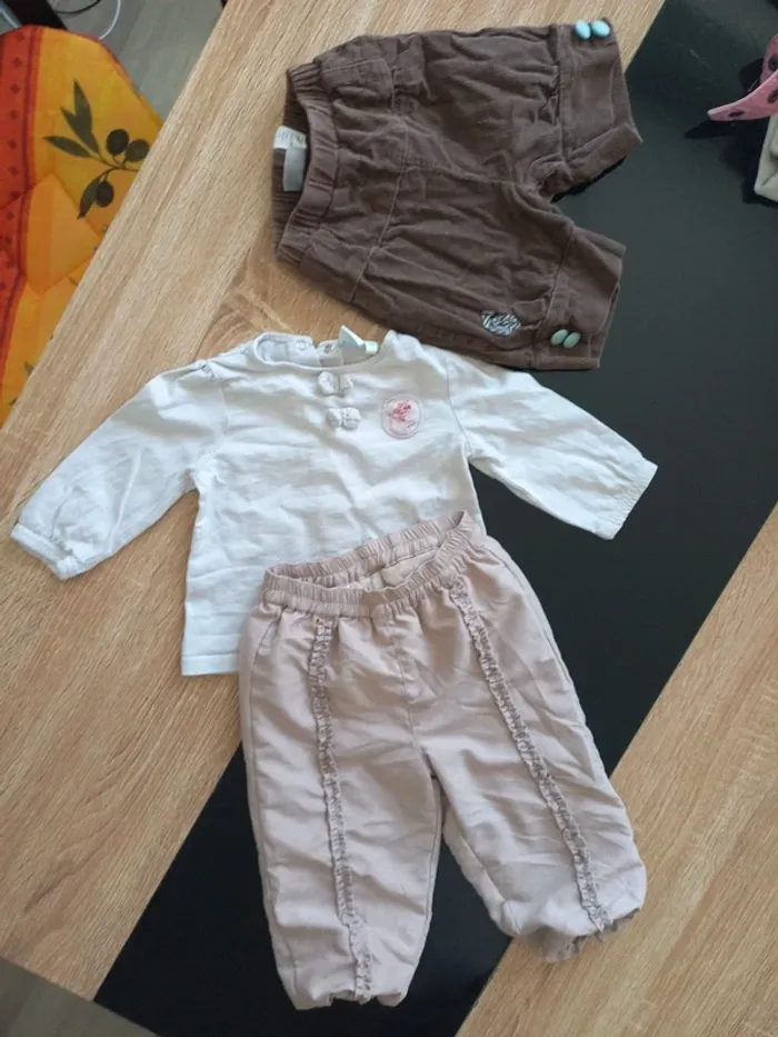 Lot vêtements bébé fille 9 mois - photo numéro 9