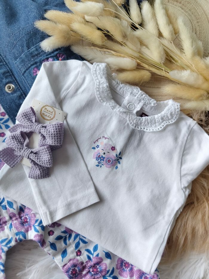 Ensemble complet 4 pièces sergent major fille 3 mois 🎀 - photo numéro 3