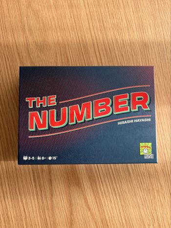 Jeu de société The Number