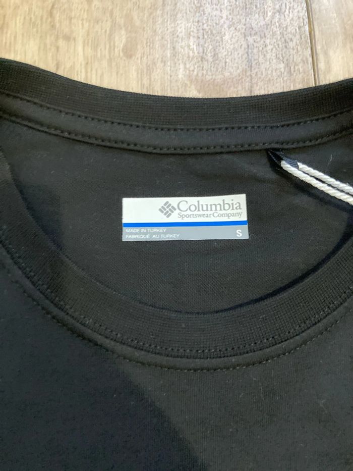 T-shirt noir Columbia S - photo numéro 2