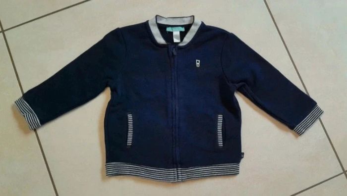 Lot de 2 Gilet zippé 23 mois - photo numéro 2