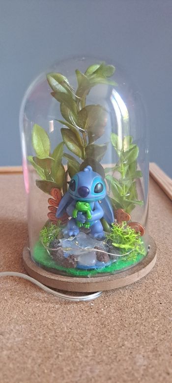 Cloche décorative Stitch avec LED